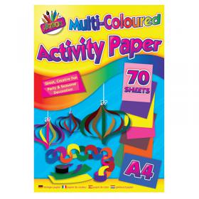 Art Box Activity Paper Pad A4 Assorted (12 Pack) TAL06872 TAL06872