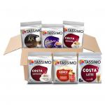 Tassimo 6 of The Best Variety Pack (Pack of 6, Total 64 Drinks) TASSVP6