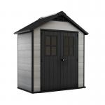 Keter Oakland Shed 7.5x4ft Grey KET254397 TBK63262
