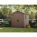 Keter Darwin Shed 6x6ft Wood Brown KET252003 TBK63405
