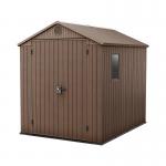 Keter Darwin Shed 6x8ft Wood Brown KET252004 TBK63407