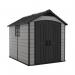 Keter Premier Shed 7.5x9ft Grey KET255235 TBK63728