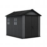 Keter Newton Plus Shed 7.5x9ft Grey KET260265 TBK85080
