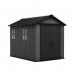 Keter Newton Plus Shed 7.5x9ft Grey KET260265 TBK85080