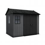 Keter Newton Plus Shed 9.5x7ft Grey KET259689 TBK85081