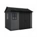 Keter Newton Plus Shed 9.5x7ft Grey KET259689 TBK85081