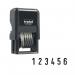 Trodat Printy 4846 Self-Inking 6 Band Numberer Stamp 211619 TD11619