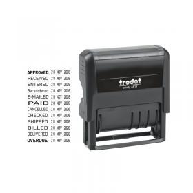 Trodat Printy 4817 Dater Phrase Stamp 216990 TD16990