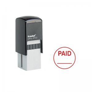 Trodat Circular Word Stamp - Paid 54291 TD54291