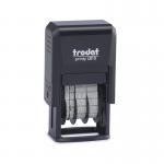 Trodat 4810 Self-Inking Date Stamp Black 70169 TD70169