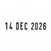 Trodat 4810 Self-Inking Date Stamp Black 70169 TD70169