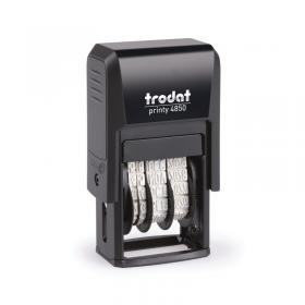 Trodat Printy 4850L1 Mini Dater Stamp Received + 3.8mm Date 76313 TD76313