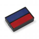 Trodat Ink Cartridge Replacement Pad 64850 BlueRed (Pack of 2) 81026 TD81026