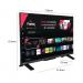 Toshiba 32WV2553DB 32 in Smart HD Ready HDR DLED Freely TV 32WV2553DB TE34397