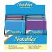 Notables A5 Ruled Casebound Notebook 96 Sheets Assorted (Pack of 10) 301354
