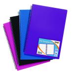 Sundry A4 Wiro Polypropylene Notebook (Pack of 5) 301471 TGR01471