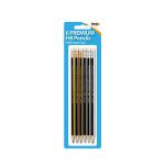 Tiger Eraser Tip HB Pencils 12x6 (Pack of 72) 301535 TGR01535