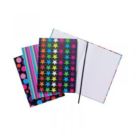 Tiger Assorted Fashion Notebook A4 (5 Pack) 301650 TGR01650