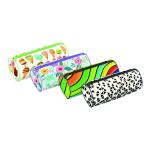Fashion Cylinder Pencil Case Assorted (Pack of 12) 301653 TGR01653