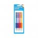 Tiger Automatic Pencils + Eraser Tips x4 Assorted Pack of 12 301663 TGR01663