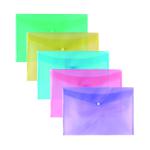 Stud Wallet Pastel Assorted A4 (Pack of 25) 302208 TGR02208
