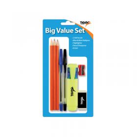Tiger Big Value Stationery Set (12 Pack) 302264 TGR02264