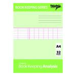 Book Keeping Book Analysis (Pack of 6) 302298 TGR02298