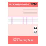 Book Keeping Cash Book A4 (Pack of 6) 302299 TGR02299
