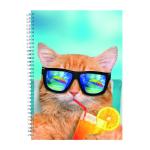 Cats and Dogs Twinwire Notepads A4 (Pack of 5) 302366 TGR02366