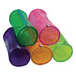 Clear Cylinder Tinted Pencil Case (Pack of 12) 301853 TGR8535