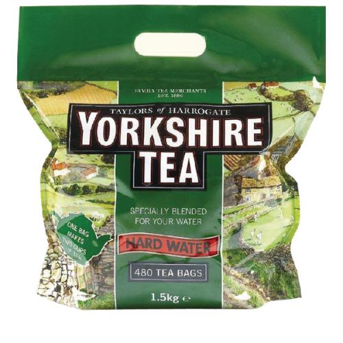 Yorkshire Tea Tagged and Enveloped Tea Bags (Pack of 200) - 1341