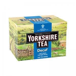 Yorkshire Tea Bags Decaff Pack of 160 1114 YT TH12074