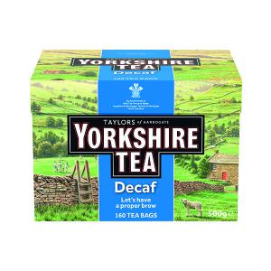 Image of Yorkshire Tea Bags Decaff Pack of 160 1114 YT TH12074