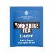 Yorkshire Tea Decaffeinated Tagged And Enveloped Bags (Pack of 200) 1343 TH75231