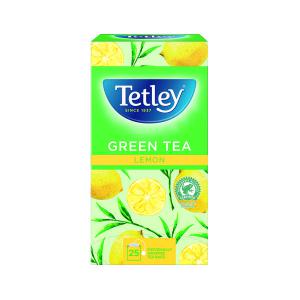 Tetley Green Tea With Lemon Tea Bags Pack of 25 1571A TL11571