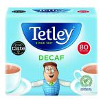 Tetley Decaffeinated Tea Bag (Pack of 80) 5012X TL15012