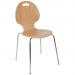 Teknik Office Cafe Chair Available In Singles Or Packs Of 4 Breakout Chair Chrome Legs And Solid Shell Seating 002KIEV