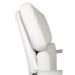 Teknik Office Retro Style Cantilever White Faux Leather Chair Matching Removable Arm Covers