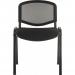 Teknik Office Conference Mesh Backrest Black. Fabric Stackable Fully Assembled Chair Padded Seat Aerated backrest. (MOQ of 4 - priced individually) 1500MESH-BLK