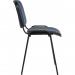 Teknik Office Conference Blue PU Fabric Stackable Fully Assembled Chair with padded seat and backrest. (MOQ of 4 - priced individually) 1500PU-BLU