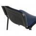 Teknik Office Conference Blue PU Fabric Stackable Fully Assembled Chair with padded seat and backrest. (MOQ of 4 - priced individually) 1500PU-BLU