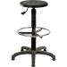 Teknik Office Polly Stool With A Standard Ring Kit Conversion Fixed Footring And Wipe Clean Seat 1850/1163