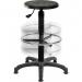 Teknik Office Polly Stool With Deluxe Ring Kit Conversion Easy Clean Seat and Movable Footring 1850/1164