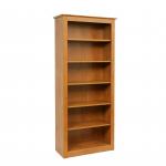 Teknik Office French Gardens Pine Effect 6 Shelf Bookcase With Three Height Adjustable Shelves