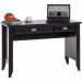 Teknik Office Jamocha Wood Effect Laptop Home Office Study Desk With Stationery And Keyboard Drawer 5409936