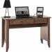 Teknik Office Oiled Oak Effect Laptop Home Office Study Desk With Stationery And Keyboard Drawer