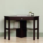 Teknik Office Cinnamon Cherry Effect Home Office Corner Desk With Keyboard Drawer