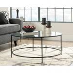 Teknik Office Hampstead Park Circular Glass Coffee Table 5414970