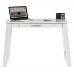Teknik Office White Trestle Desk With Stationery Drawer