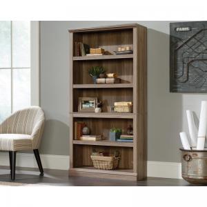 Teknik Office Barrister Home 5 Shelf Bookcase in Salt Oak Finish with